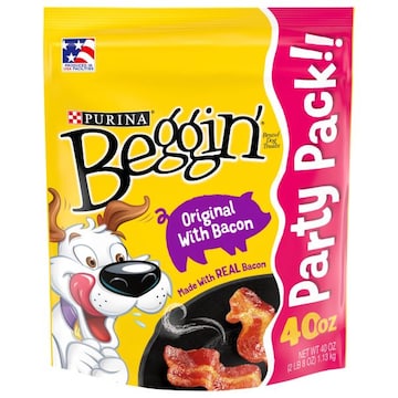 Beggin' Dog Treats, Original with Bacon, Party Pack
