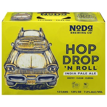 NoDa Brewing Company Beer, India Pale Ale, Hop Drop 'N Roll