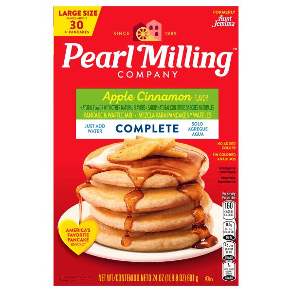 Pearl Milling Company Pancake & Waffle Mix, Apple Cinnamon Flavor