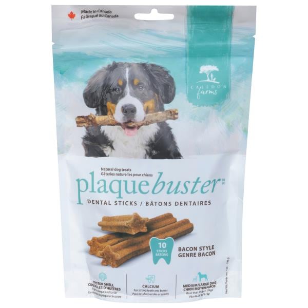 caledon-farms-plaque-buster-dog-treats-natural-bacon-style-dental