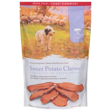 Caledon Farms Sweet Potato Chews, All Natural Dog Treats