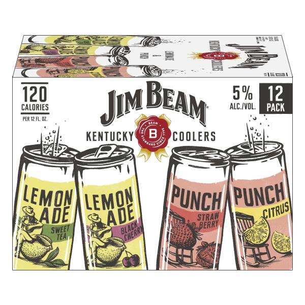 Jim Beam Kentucky Coolers Ready to Drink Cocktails, Variety Pack