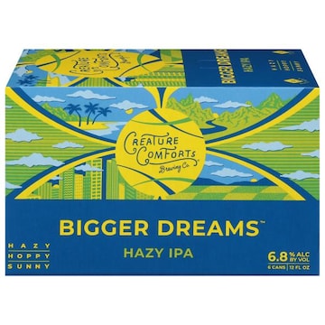 Creature Comforts Brewing Co. Beer, Hazy IPA, Bigger Dreams