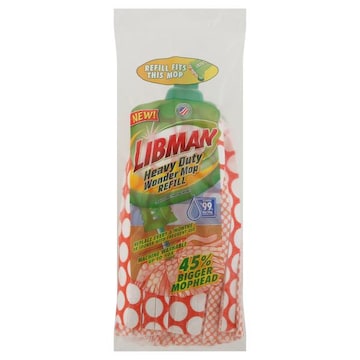 Libman Wonder Mop Refill, Heavy Duty