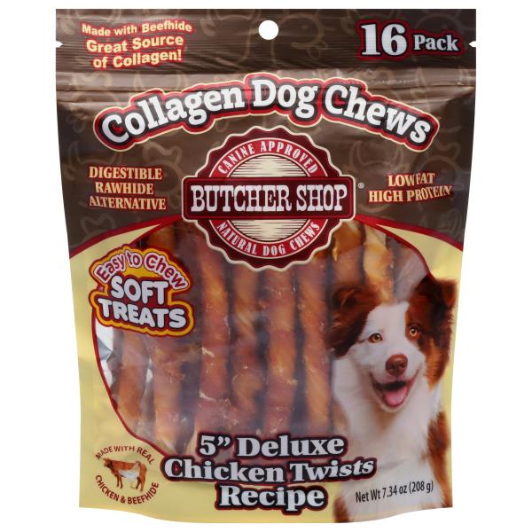 Butcher Shop Collagen Soft Treats Deluxe Chicken Twists Recipe 5