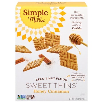 Simple Mills Seed & Nut Flour Honey Cinnamon Sweet Thins