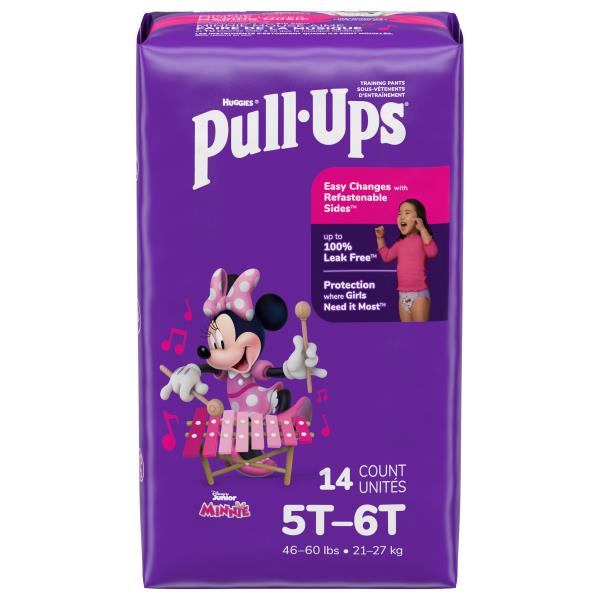 PullUps PullUps Training Pants, Minnie, 5T6T (4660 lbs) Publix