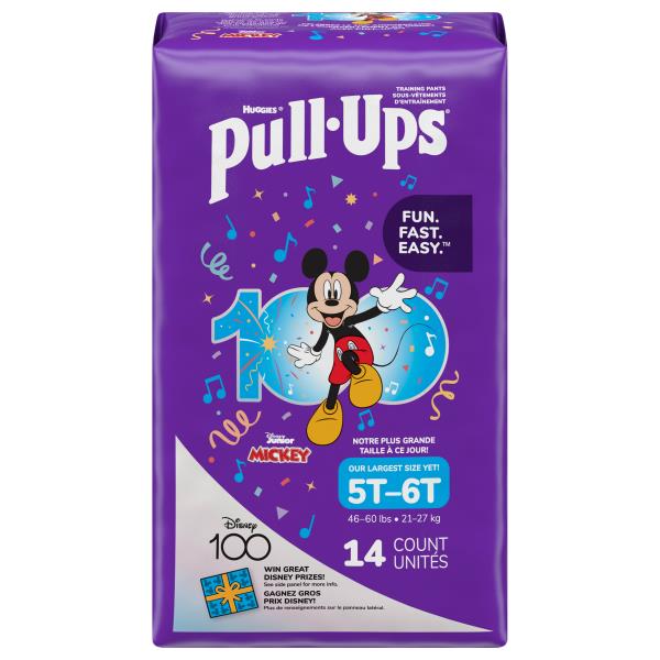 Pull-Ups Training Pants, 5T-6T (46-60 lbs) | Publix Super Markets