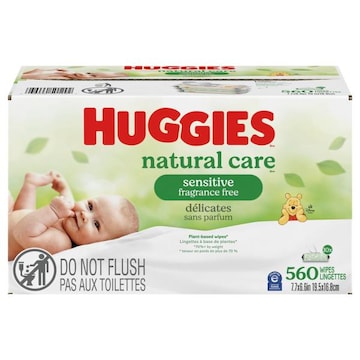Huggies Natural Care Wipes, Fragrance Free, Sensitive, Disney Baby