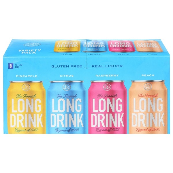 The Finnish Long Drink Traditional Citrus/Zero Sugar Citrus