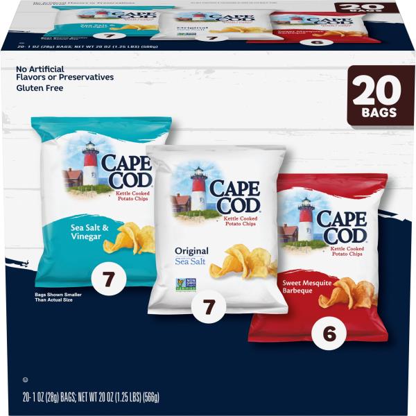 Cape Cod® Kettle Cooked Potato Chips Variety Publix Super Markets