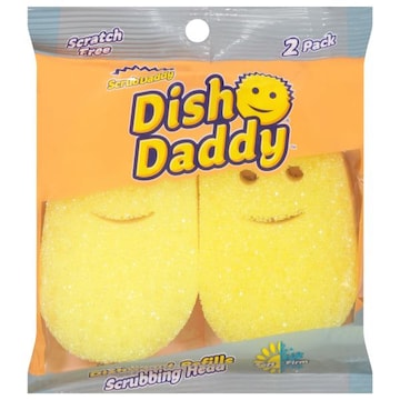 Scrub Daddy 2pk Dish Daddy Sponge Refill, Assorted
