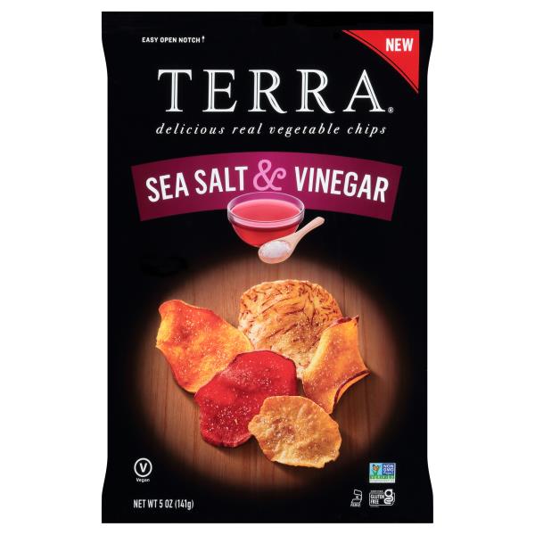 Terra Vegetable Chips, Real, Sea Salt & Vinegar Publix Super Markets