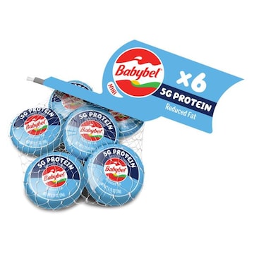 Mini Babybel® Light Snack Cheese, 6 Pack (4.2 oz)