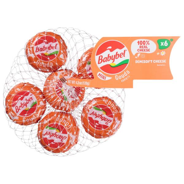 Babybel Semisoft Cheese, Gouda Variety, Mini Publix Super Markets