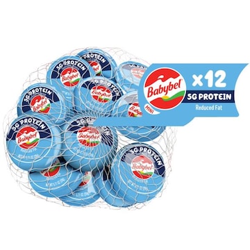 Mini Babybel® Light Snack Cheese, 12 Pack (8.5 oz)