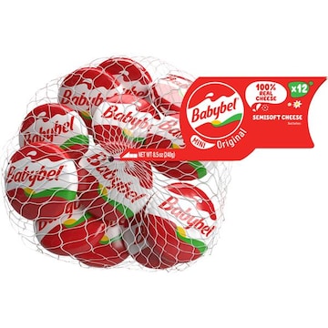 Mini Babybel® Original Snack Cheese, 12 Pack (8.5 oz)