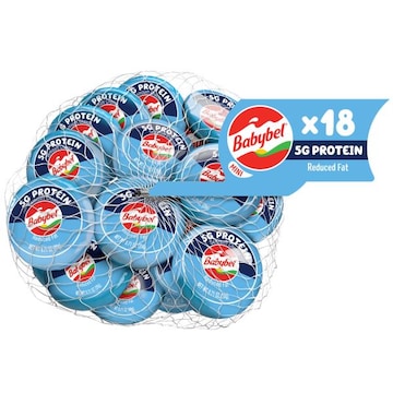 Mini Babybel® Reduced Fat Snack Cheese, 18Ct