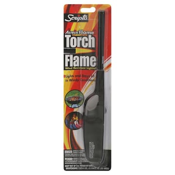 Scripto Aim 'n Flame Lighter, Wind Resistant, Torch Flame