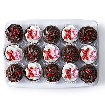 Valentine's Day Brownie Bite Platter 15-Count