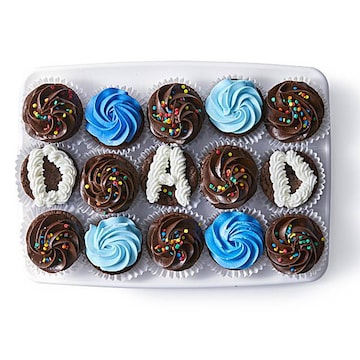 Father's Day Brownie Bite Platter 15-Count