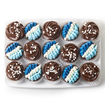 Chanukah Brownie Bite Platter 15-Count