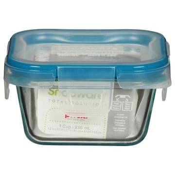 Snapware Total Solution Food Storage, Pyrex Glass, 1 Cup