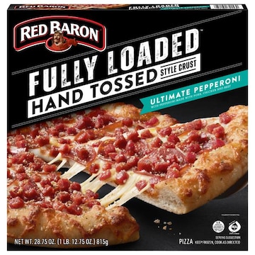 Red Baron Fully Loaded Fully Loaded Pepperoni Hand Tossed Crust Frozen Pizza