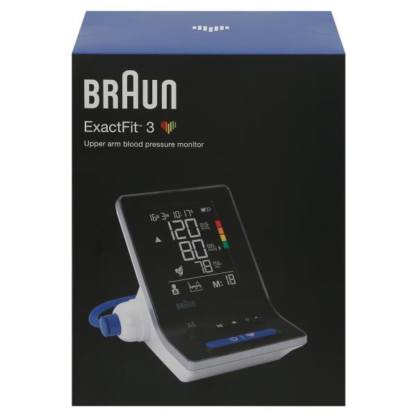 Braun ExactFit™ 1 Upper Arm Blood Pressure Monitor Reviews 2024