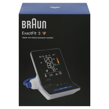 Braun ExactFit 3 Blood Pressure Monitor, Upper Arm