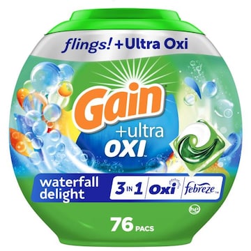 Gain Flings, 76 Ct, Waterfall Delight Scent