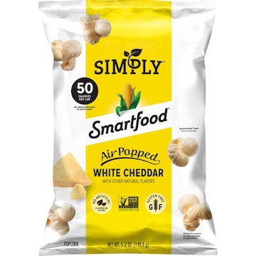 Smart Food Smartfood Simply Popcorn White Cheddar 5 1/4 Oz