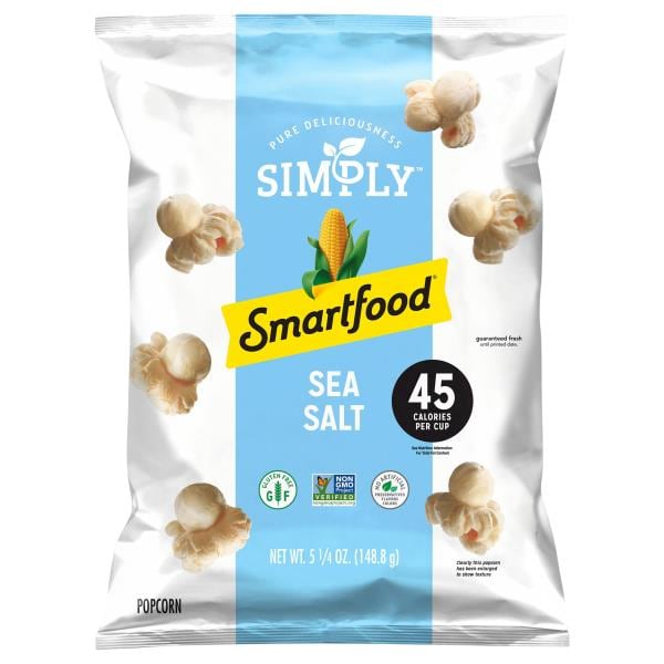 Smartfood Simply Popcorn, Sea Salt Publix Super Markets