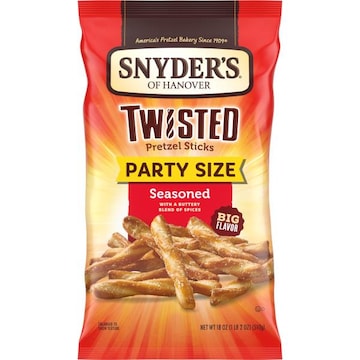 Snyder's of Hanover® Twisted Seasoned Twisted Pretzel Sticks