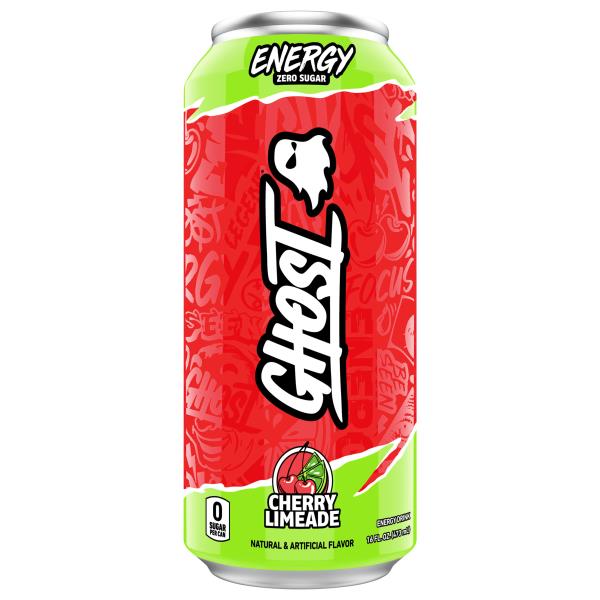 Ghost Energy Drink, Zero Sugar, Cherry Limeade Publix Super Markets