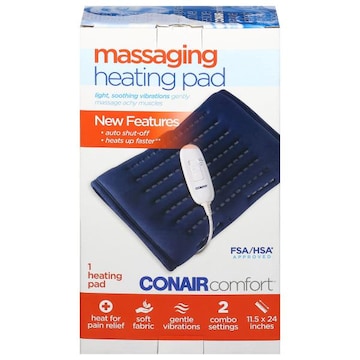 Conair Comfort Heating Pad, Massaging