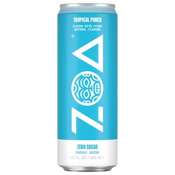 Zoa Energy Drink, Zero Sugar, Tropical Punch