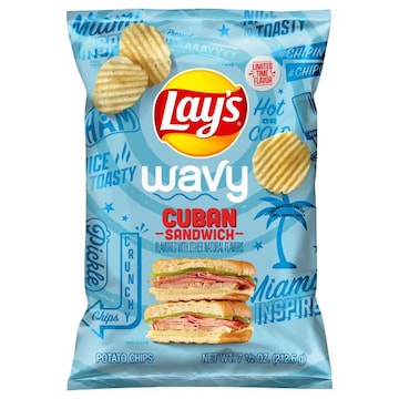 Lay's Wavy Potato Chips, Cuban Sandwich