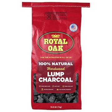Royal Oak Lump Charcoal, 100% Natural, Hardwood
