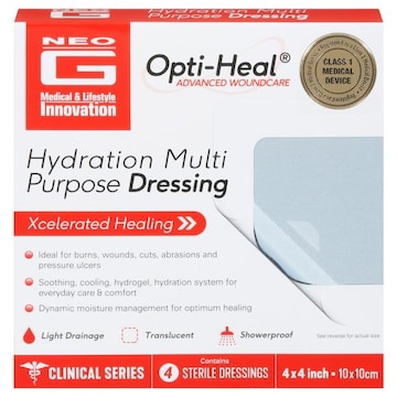 Opti-Heal Sterile Dressings, Hydration Multi Purpose