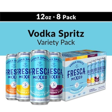 Fresca Mixed Mixed Vodka Spritz Variety Pack Canned Cocktail Cans