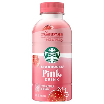 Starbucks Coconutmilk Beverage, Strawberry Acai, Pink Drink