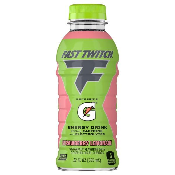 Fast Twitch Energy Drink, Strawberry Lemonade Publix Super Markets