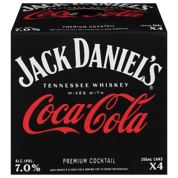 Jack Daniel's & Coca-Cola Cocktail