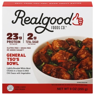 Realgood Foods Co. General TSO's Bowl