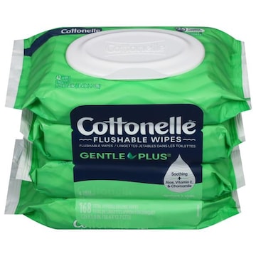 Cottonelle Gentle Plus Flushable Wipes
