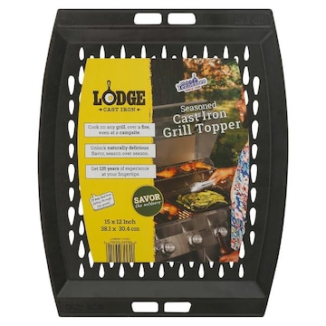 Lodge Cast Iron Grill Topper, Seasoned