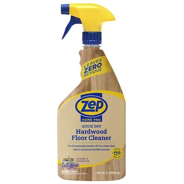Zep Home Pro Hardwood Floor Cleaner, Quick Dry, Lavender & Sandalwood