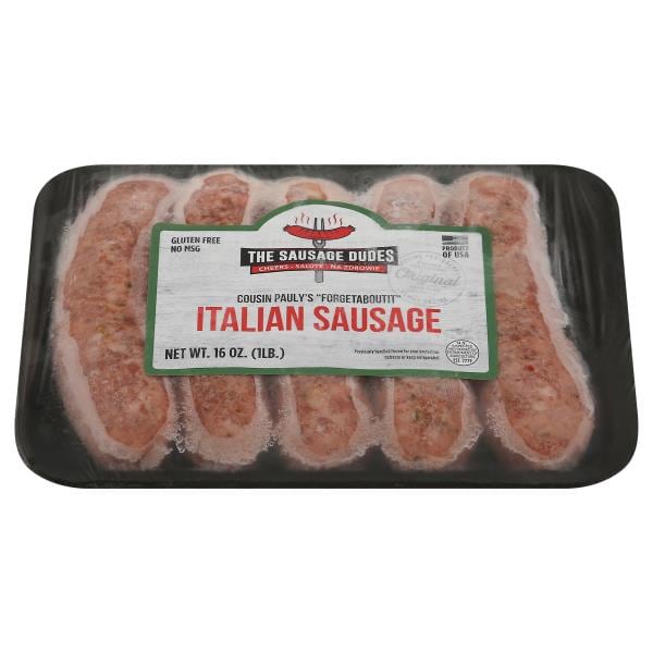 The Sausage Dudes Sausage, Italian, Cousin Paul's