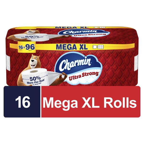 Charmin Ultra Soft Toilet Paper 16 Mega XL Rolls | Publix Super